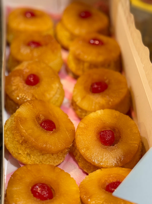 Upside down jumbo cupcakes