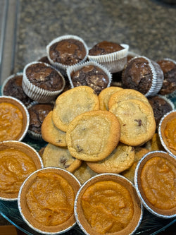 Assorted dessert platter